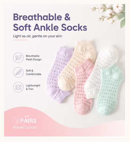 Invisibility Sock Loafer - Chaussettes basses respirantes pour femmes en