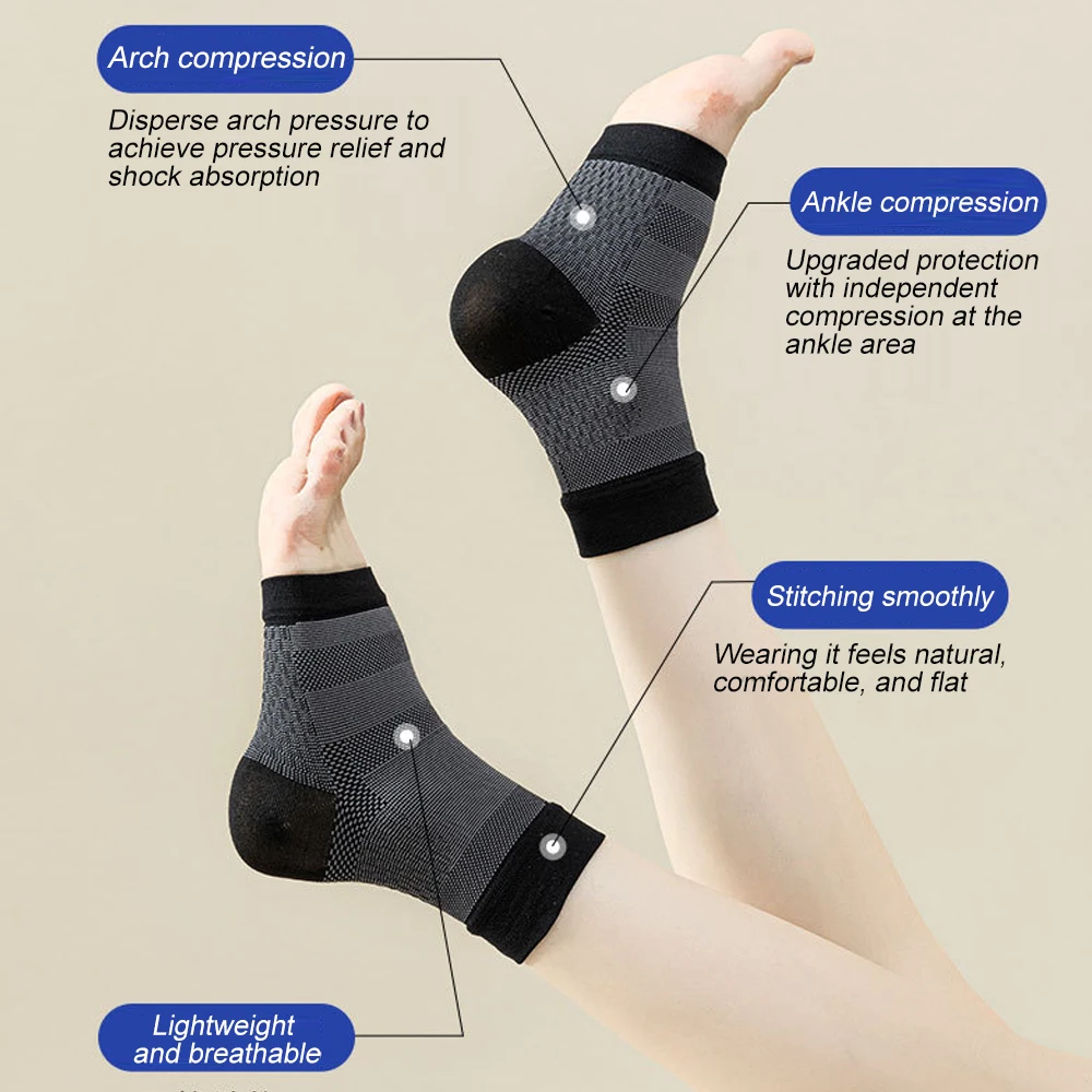 1 paire de chaussettes de comp - Ankle Brace Sock avis et prix