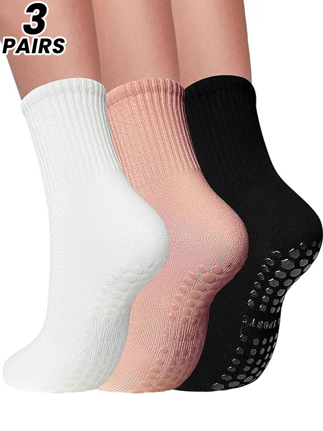 3 paires de chaussettes de yog - Grip Sock Yoga avis et prix
