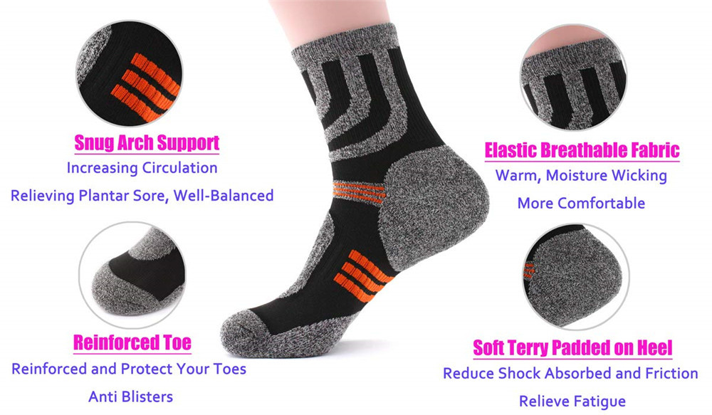 5 paires de chaussettes Anti-a - Wool Hiking Sock avis et prix